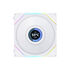 Ventilador Lian Li UNI FAN TL120 LCD RGB PWM Blanco 120mm (Pack 3) image number null