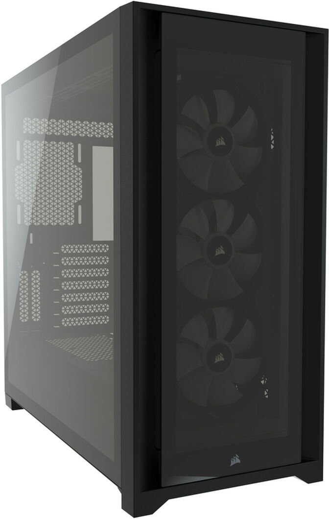 Corsair iCUE 5000X RGB Midi Tower Negro image number 7