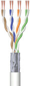 Bobina de Red Ewent RJ45 Cat.6 U/UTP AWG23/1 305m Gris