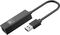 Adaptador de Rede Ewent EW1017 Gigabit Ethernet USB 3.2 Gen 1 Negro