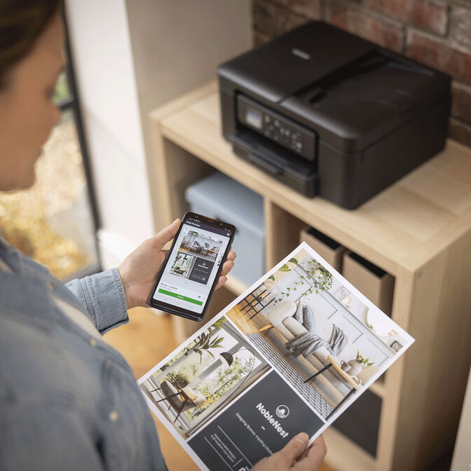 Impresora Multifunci&oacute;n de Inyecci&oacute;n de Tinta Brother DCP-J1360DW WiFi image number 2