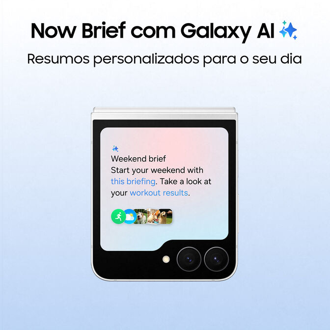 Smartphone Samsung Galaxy Z Flip 7 FE 5G 6.7" (12 /256GB) 120Hz Negro image number 2