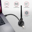 HUB USB-C AXAGON HUE-P1C 4x USB 3.2 Gen 1 ROUND, micro USB power IN image number null