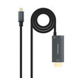 Cable Conversor Nanocable USB-C > HDMI 2.1 8K@60HZ USB-C PD 100W 1.8 M Negro image number null