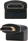 Adaptador Angular NanoCable HDMI M/F Negro image number null