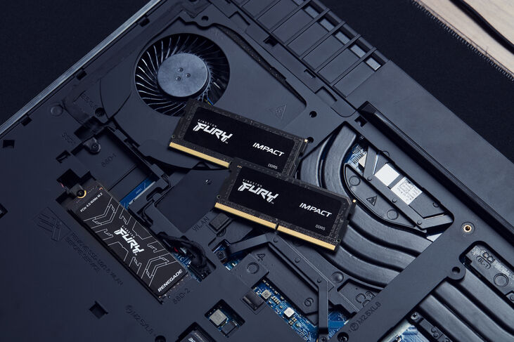 Kingston SO-DIMM 16GB DDR5 4800MHz Fury Impact CL38 image number 7
