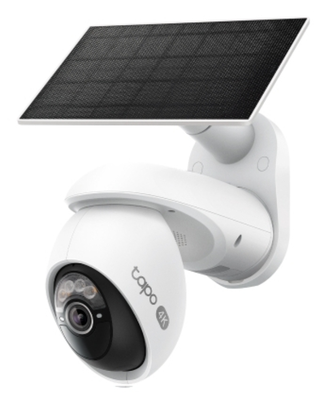 C&aacute;mara de Vigilancia TP-Link Tapo TC92 KIT 4K 8MP Pan/Tilt Outdoor IP65 Security Wi-Fi com Bateria + Painel Solar Tapo A201 image number 0