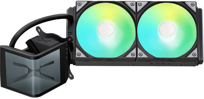 Water Cooler CPU TRYX Panorama SE 240 ARGB Negro image number 2