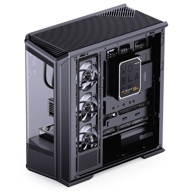 Caja ATX Jonsbo D400 Vidrio Templado Negro image number 10