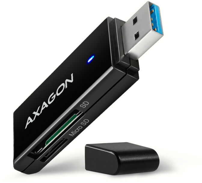 Lector de tarjetas interno AXAGON CRI-S2N USB-A 3.2, SD/microSD image number 0