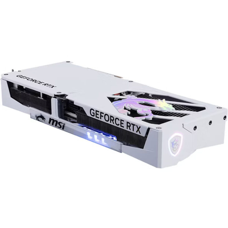 Gráfica MSI GeForce® RTX 5070 Ti GAMING TRIO WHITE 16GB GDDR7 DLSS4 image number 2