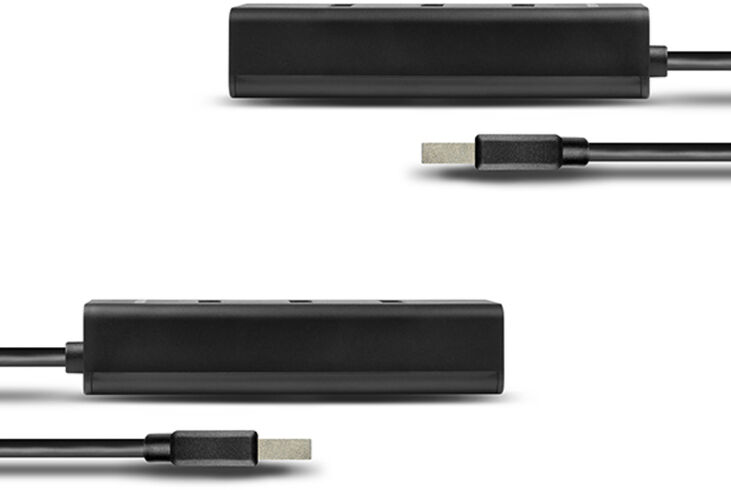USB-A-Hub AXAGON HUE-S2B, 4x USB 3.0 - 30 cm image number 3