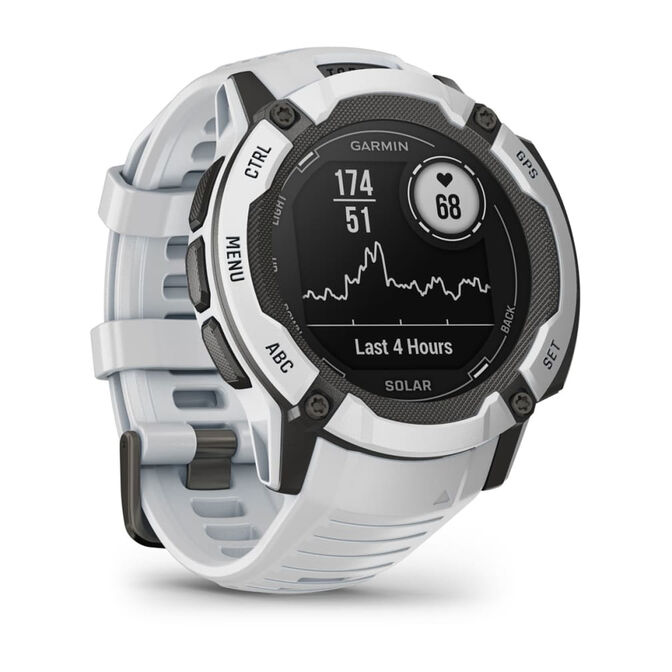 Smartwatch Garmin Instinct 2X Solar 50mm Branco image number 2