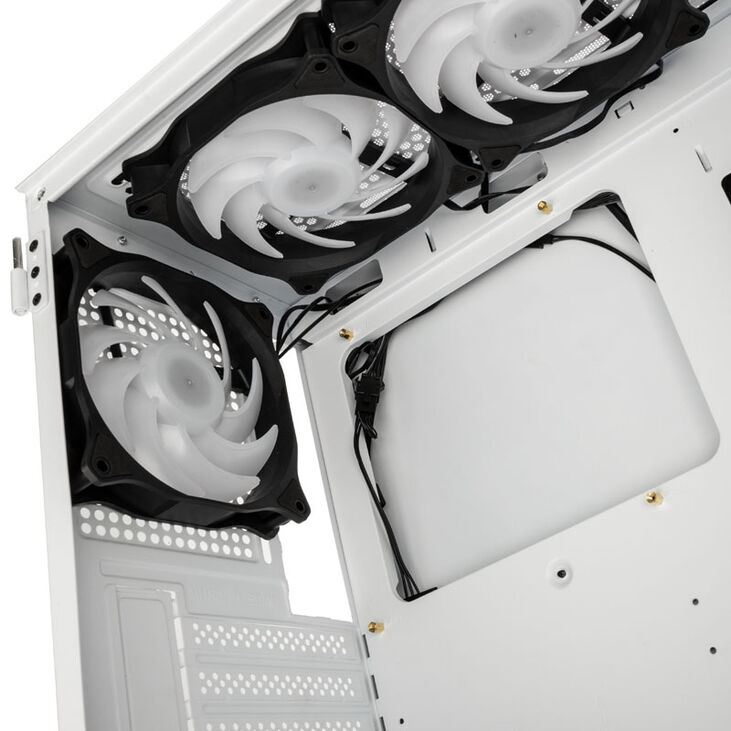 Caja ATX Kolink Observatory MX Mesh ARGB Blanco image number 8