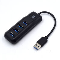 Hub USB Ewent 4 Portas USB 3.1 Gen 1