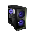 Caja Micro-ATX Lian Li Vector V150 Mini Infinity Negra Vidrio Templado image number null
