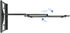 Soporte de Pared Tooq Tilt 43" a 80" Max. 50kg Negro image number null