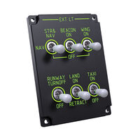 Painel Controlo VIRPIL Controls VECTOR Lighting MCP Control Panel RGB