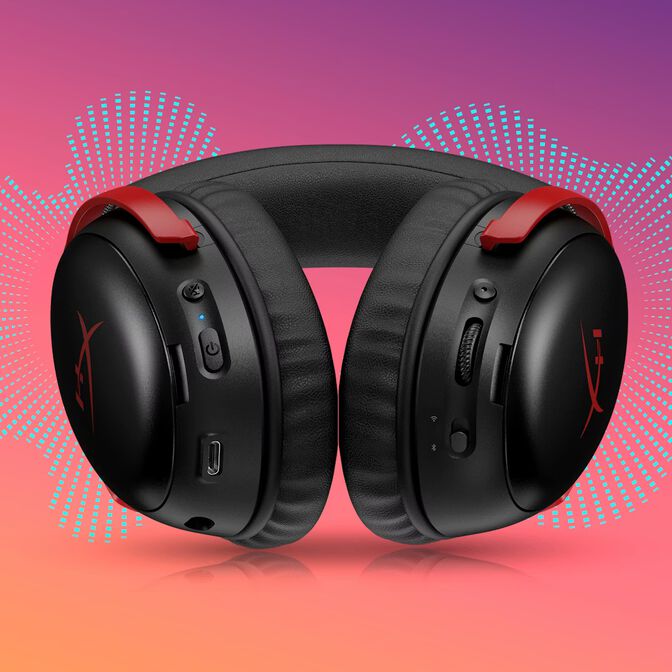Auriculares HyperX Cloud III DTS Wireless/Bluetooth Negro image number 6
