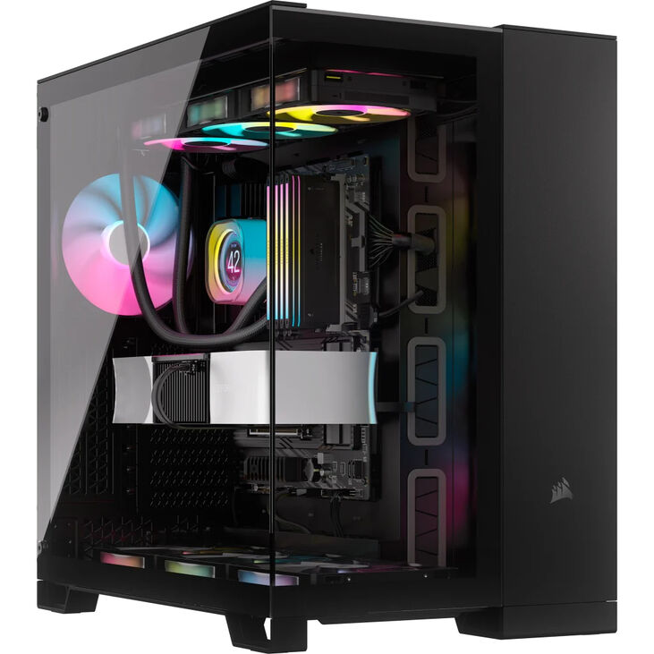 Torre ATX Corsair iCue LINK 6500X Negro Cristal Templado image number 0