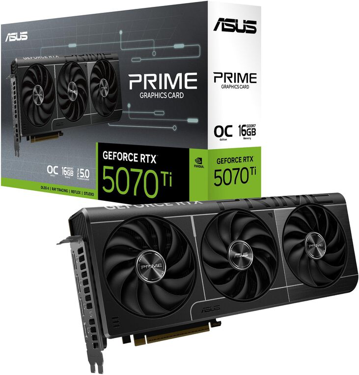 Tarjeta Gráfica Asus GeForce® RTX 5070 Ti Prime OC 16GB GDDR7 DLSS4 image number 11