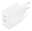 Caregador Lenovo de Parede USB-C 65W Dual GaN Branco + Cabo USB-C 1.5m image number null