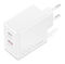 Caregador Lenovo de Parede USB-C 65W Dual GaN Branco + Cabo USB-C 1.5m