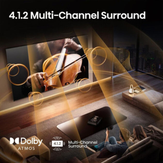 Televisor Hisense 55U8Q 55" QD Mini LED UltraHD 4K VIDAA image number 4