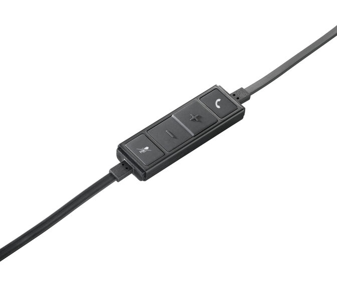 Auriculares Logitech H650e Stereo USB Negro image number 5