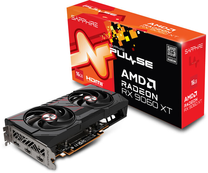 Tarjeta Gr&aacute;fica Sapphire Radeon RX 9060 XT Pulse 16GB GDDR6 image number 0