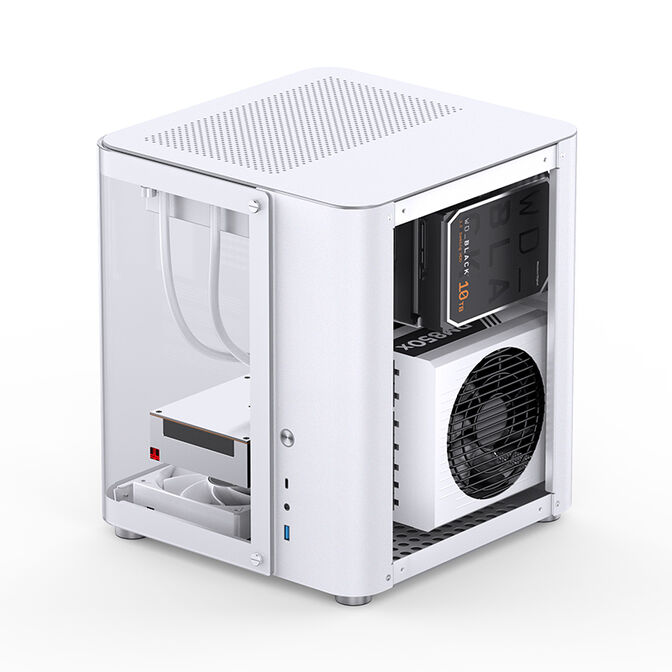Caja Micro-ATX Jonsbo TK-1 2.0 Vidrio Templado Blanco image number 16
