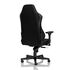 Silla noblechairs HERO - Negro / Blanco Platina image number null