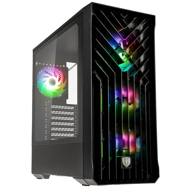 Caja ATX Kolink Unity Cascade ARGB Mesh Negro image number 0