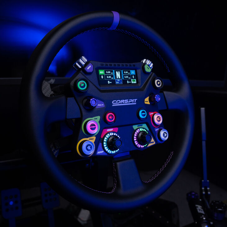 Volante Conspit 310 APEX, ARGB, Display 2.99, Dual Paddles 310mm image number 10