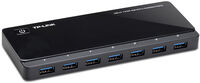 Hub USB TP-Link 7 Portas USB 3.0 - 2x 2.4A Smart Charging