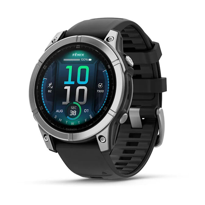 Smartwatch Garmin Fenix E 47mm Preto image number 0