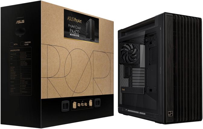 Torre E-ATX Asus ProArt PA602 Wood Edition Negro image number 18