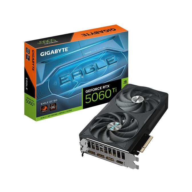 Tarjeta Gr&aacute;fica Gigabyte GeForce&reg; RTX 5060 Ti Eagle OC 16GB GDDR7 DLSS4 image number 0