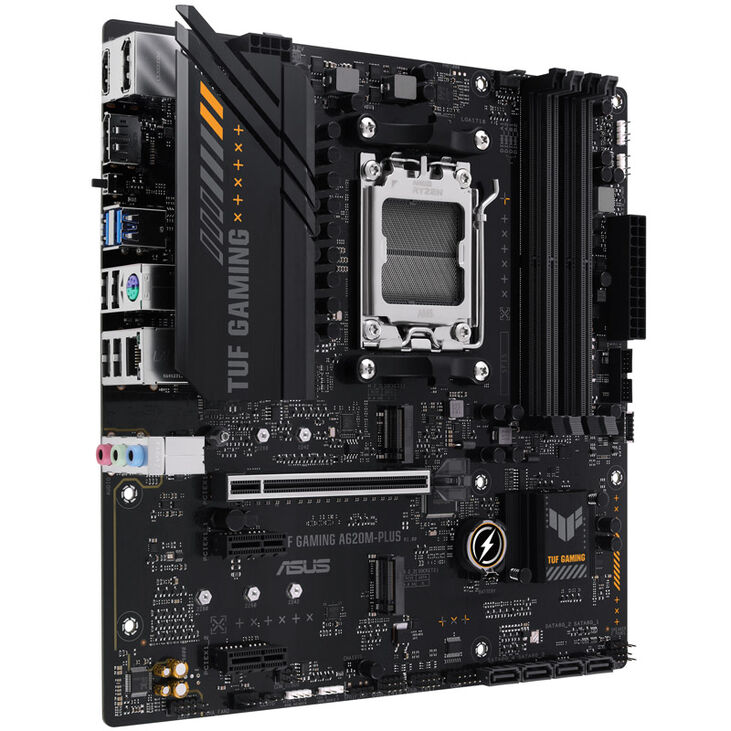 ASUS TUF GAMING A620M-PLUS AMD A620 Zócalo AM5 micro ATX image number 5