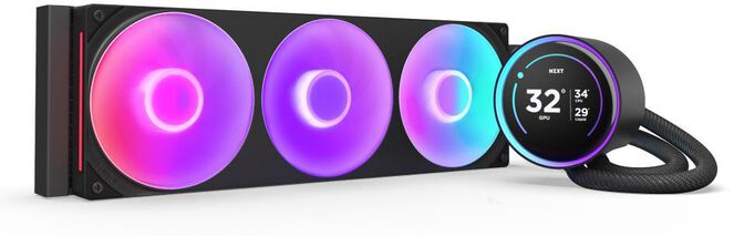 Kit de Refrigeraci&oacute;n L&iacute;quida CPU NZXT Kraken Elite 420 (2025) RGB Negro image number 0