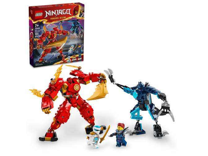 LEGO Ninjago: Meca Elemental de Fuego de Kai, 322 Piezas (71808) image number 0