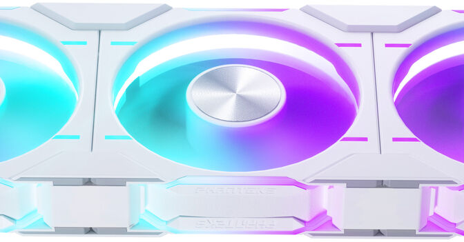 Ventilador Phanteks D30 PWM D-RGB Blanco - 120mm image number 3