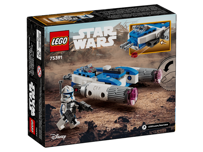 LEGO Star Wars: Microfighter: Ala-Y del Capit&aacute;n Rex, 99 Piezas (75391) image number 4