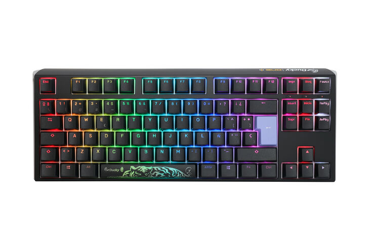 Teclado Mecânico Ducky ONE 3 Classic TKL RGB MX-Silver (ES) image number 0