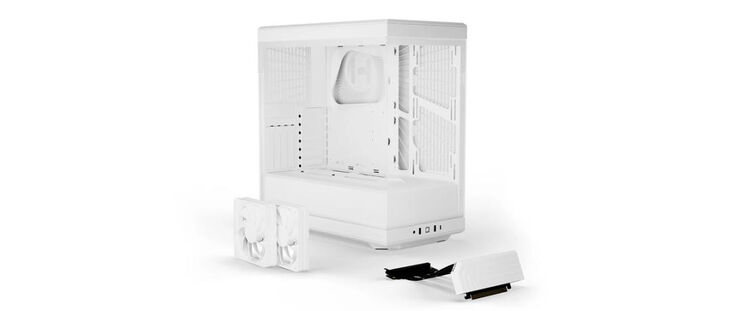 Caja ATX Hyte Y40 Vidrio Templado Blanco image number 1