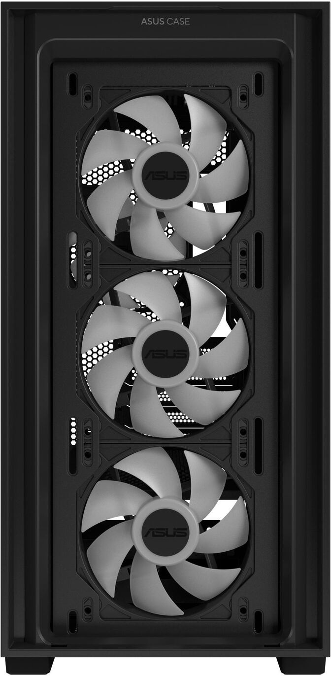 Torre Micro-ATX Asus A21 Plus ARGB Preta image number 1