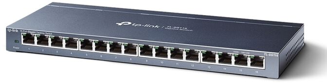Switch TP-Link TL-SG116 16 Portas Gigabit Desktop Switch image number 1