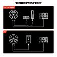Volante + Pedales Thrustmaster T98-P Ferrari 296 GTB Edition PS5 / PS4 / PC image number null