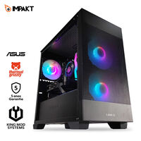 Ordenador King Mod Gamer-PC x ASUS Impakt Edition Intel i5 14400F 32GB DDR4 1TB RTX 4060 WiFi W11