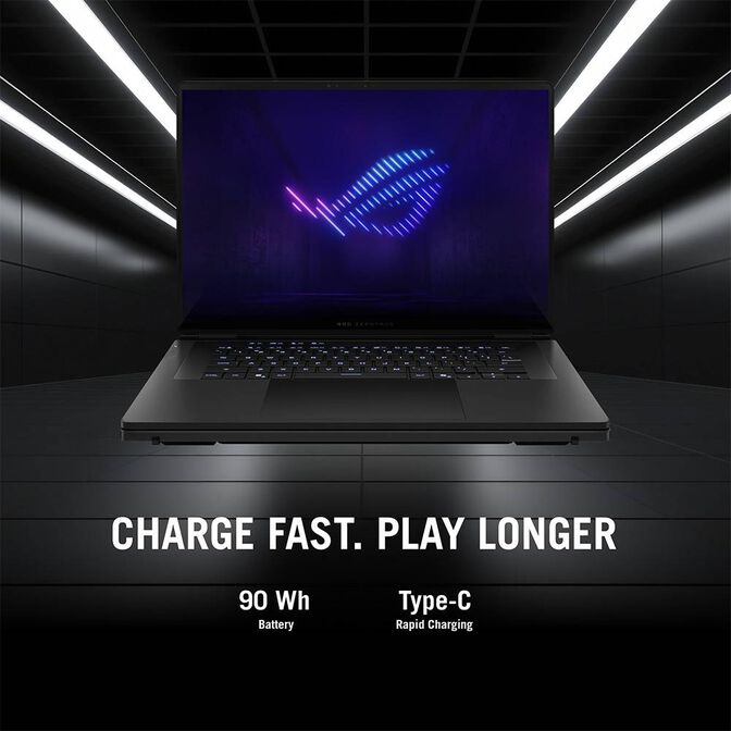 ASUS ROG Zephyrus Duo GX651AX-U94B59PB1 Intel Core Ultra 9 386H H&iacute;brido (2-en-1) 40,6 cm (16") Pantalla t&aacute;ctil 3K 64 GB LPDDR5x-SDRAM 2 TB SSD NVIDIA GeForce RTX 5070 Ti Wi-Fi 7 (802.11be) Windows 11 Home Portugu&eacute;s Gris image number 4